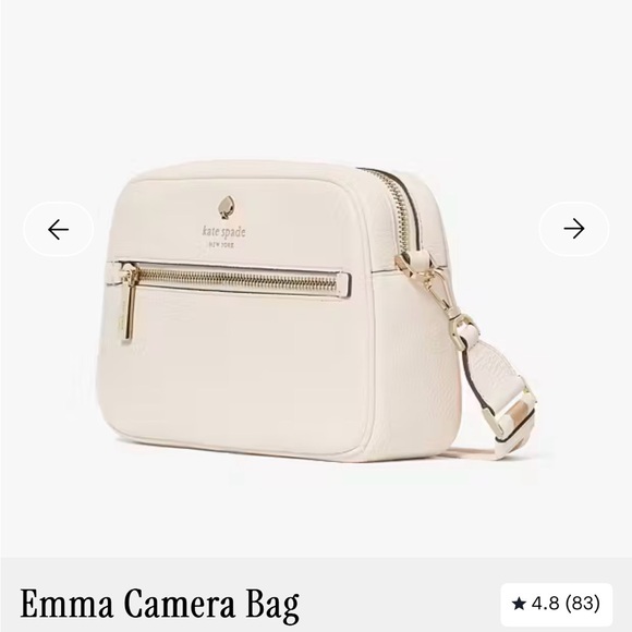 kate spade Handbags - Kate Spade Ivory Crossbody Bag